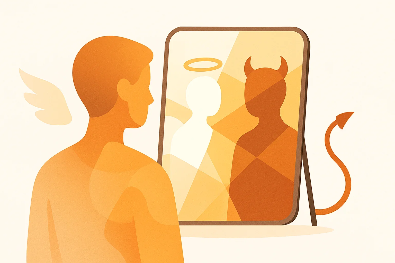 Иллюстрация: Тест: ангел или демон? Психотип личности и скрытые черты