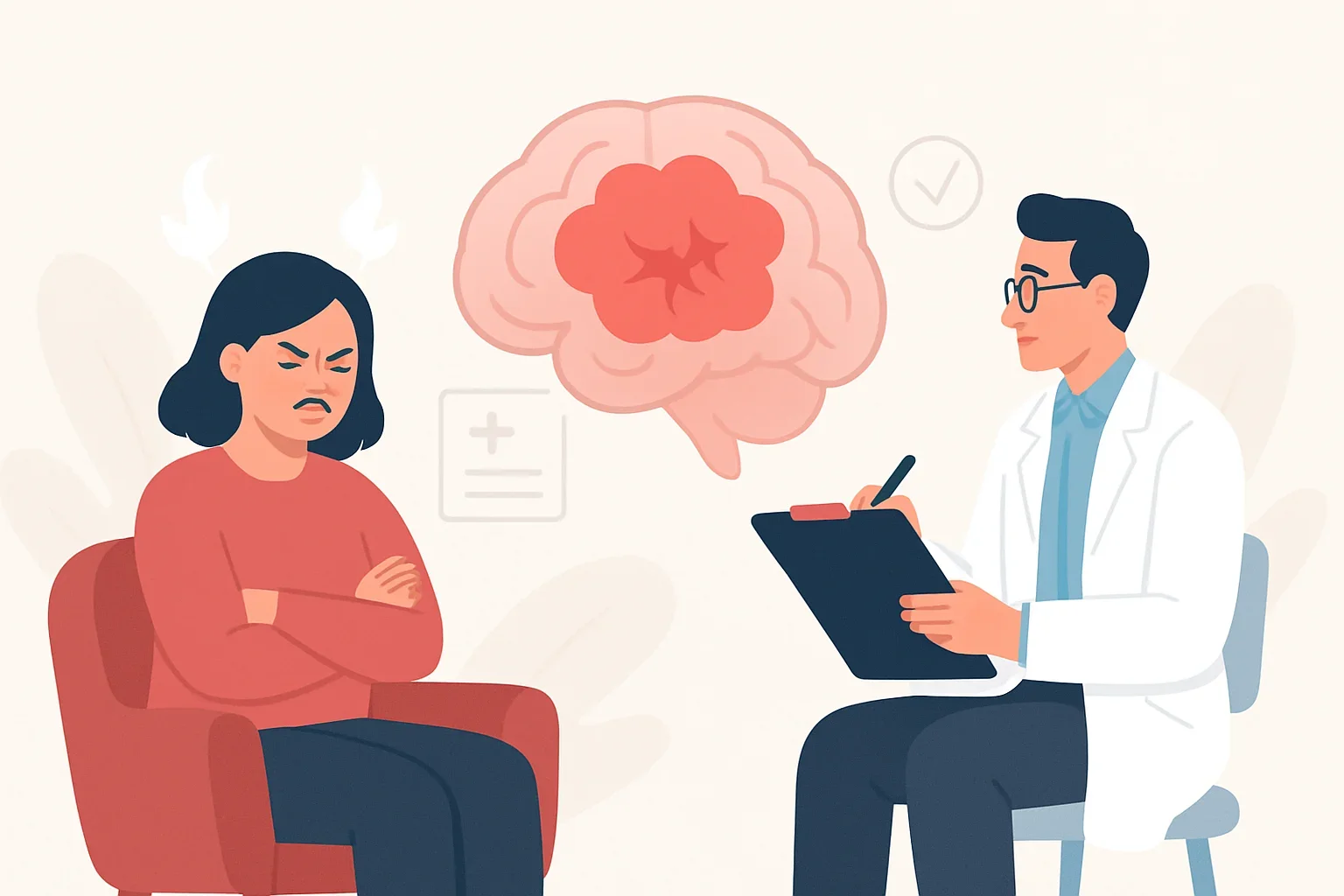 Иллюстрация: Тест на определение гнева. Узнай уровень своего гнева!