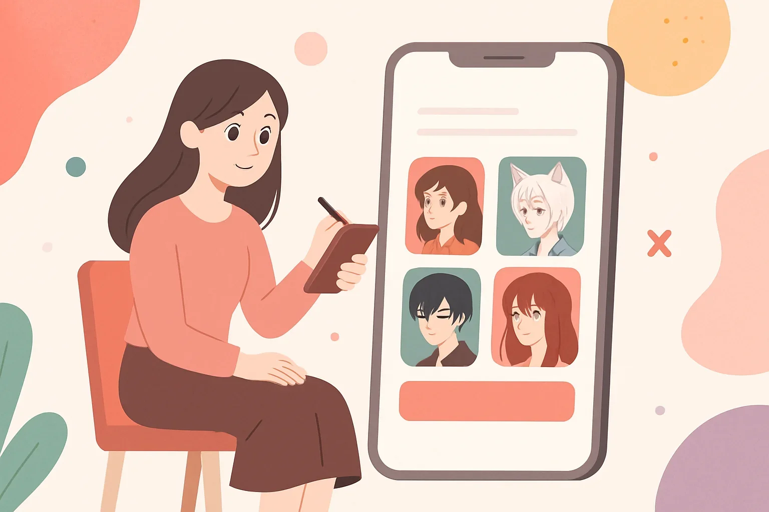 Иллюстрация: Аниме-тест: кто ты из главных персонажей «Очень приятно, Бог»?