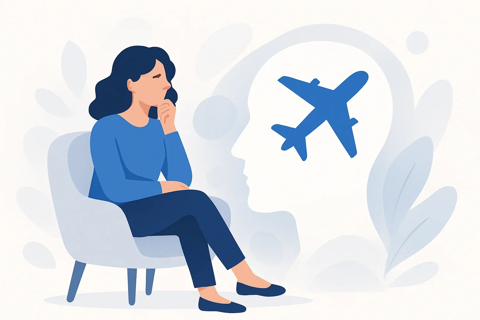 Иллюстрация: Боитесь ли вы летать на самолетах? Психологический тест