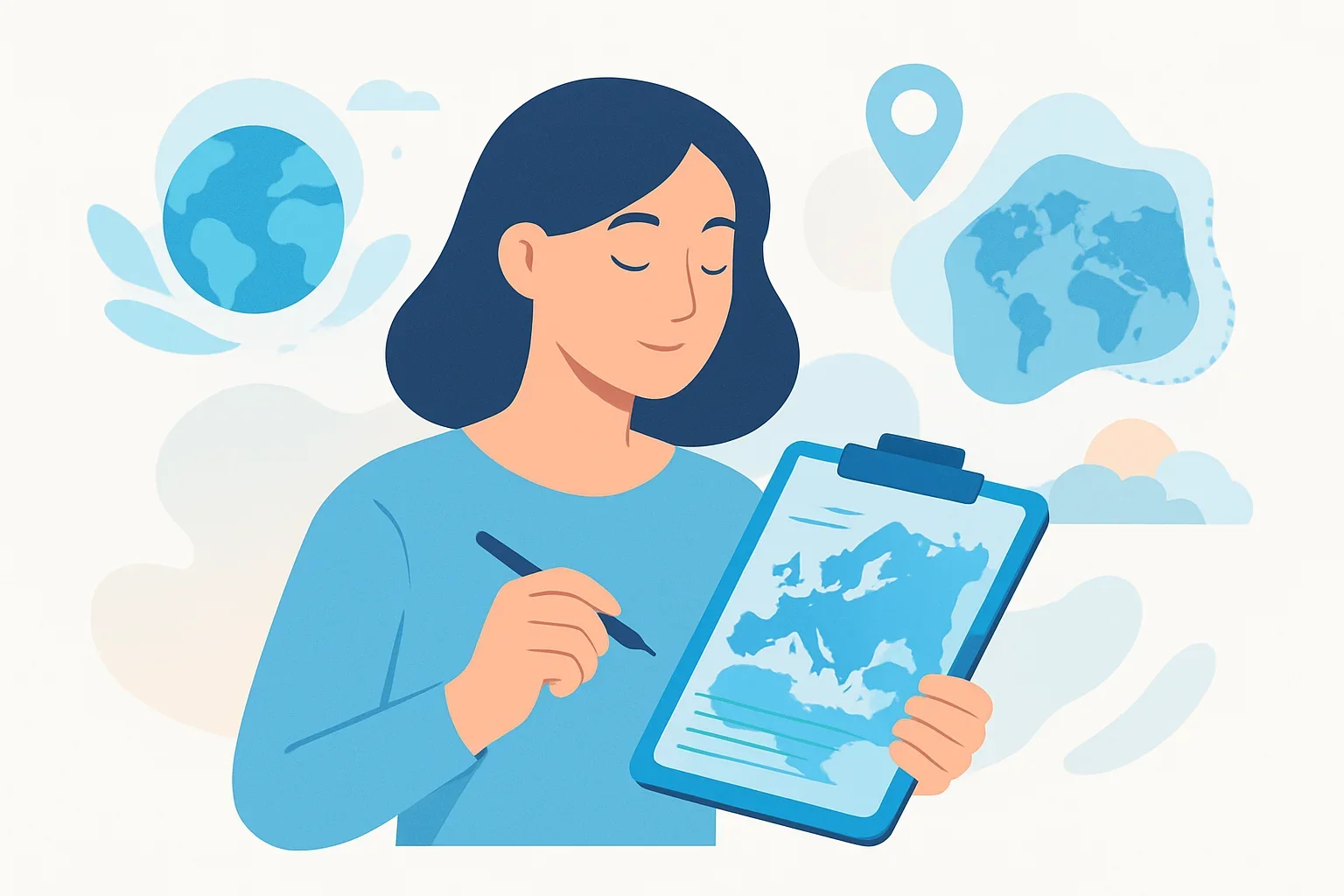 Иллюстрация: Тест «Большие страны»: столицы, границы, океаны, климат