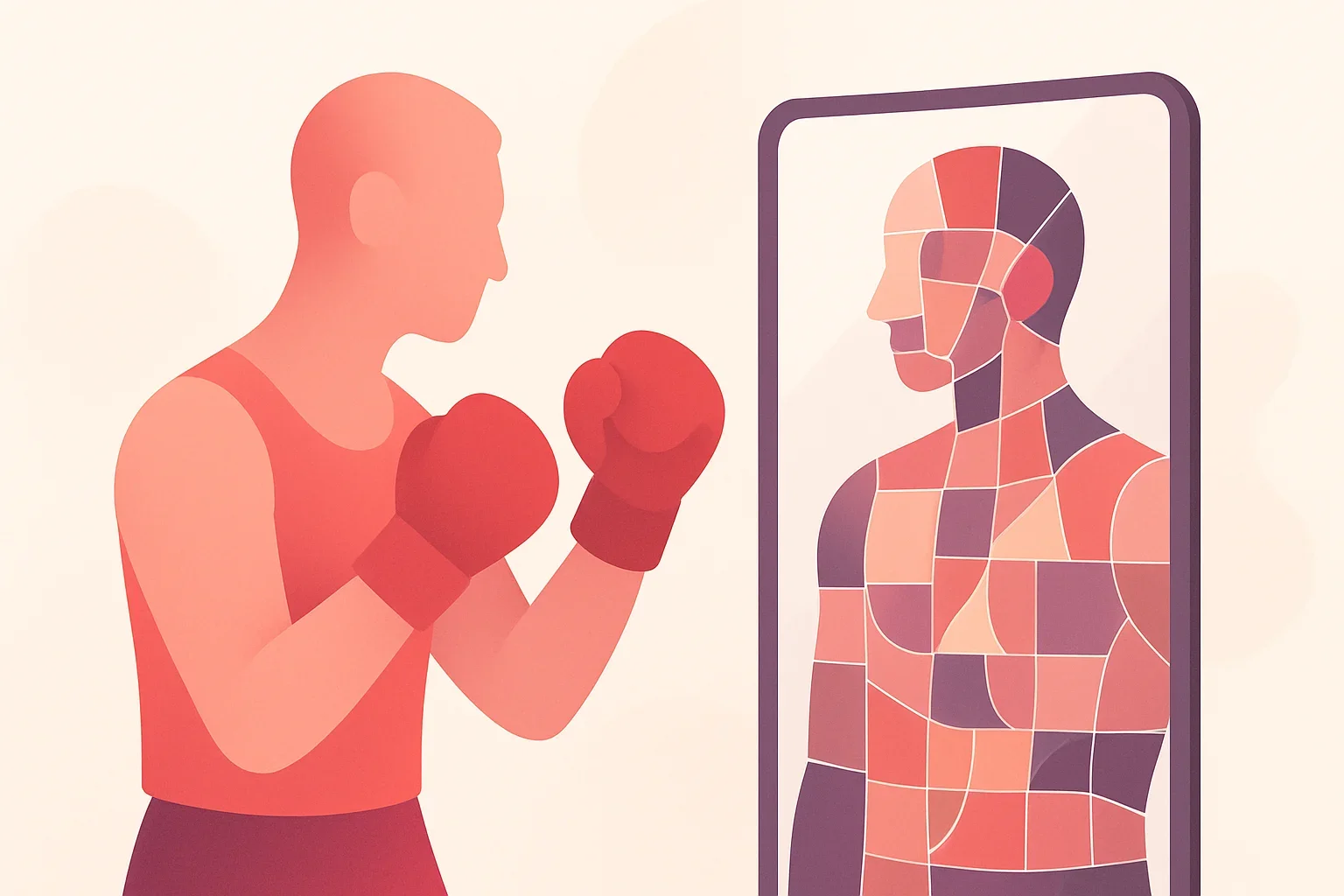 Иллюстрация: Психологический тест по боксу: ваши качества бойца