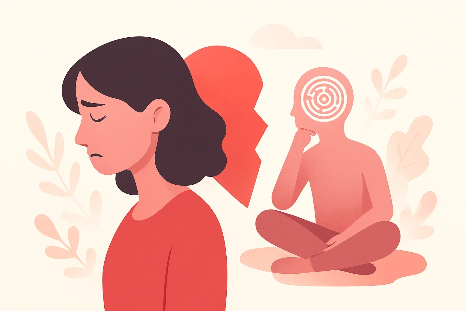 Иллюстрация: Как пережить расставание? Тест психологической устойчивости