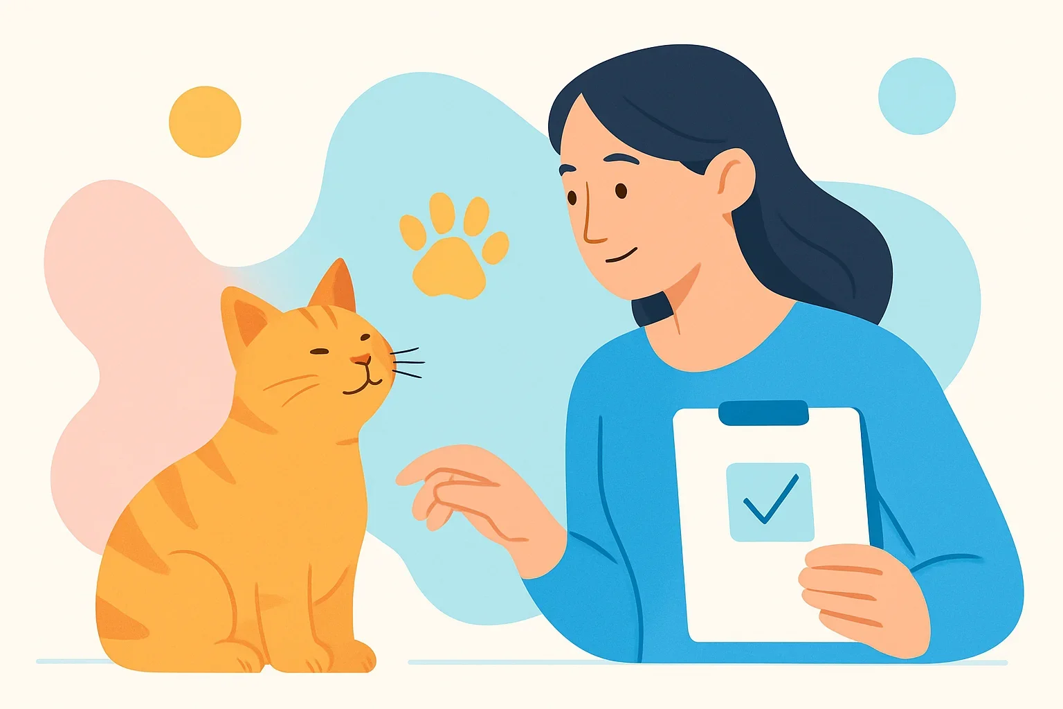 Иллюстрация: Совместимы ли вы со своей кошкой?