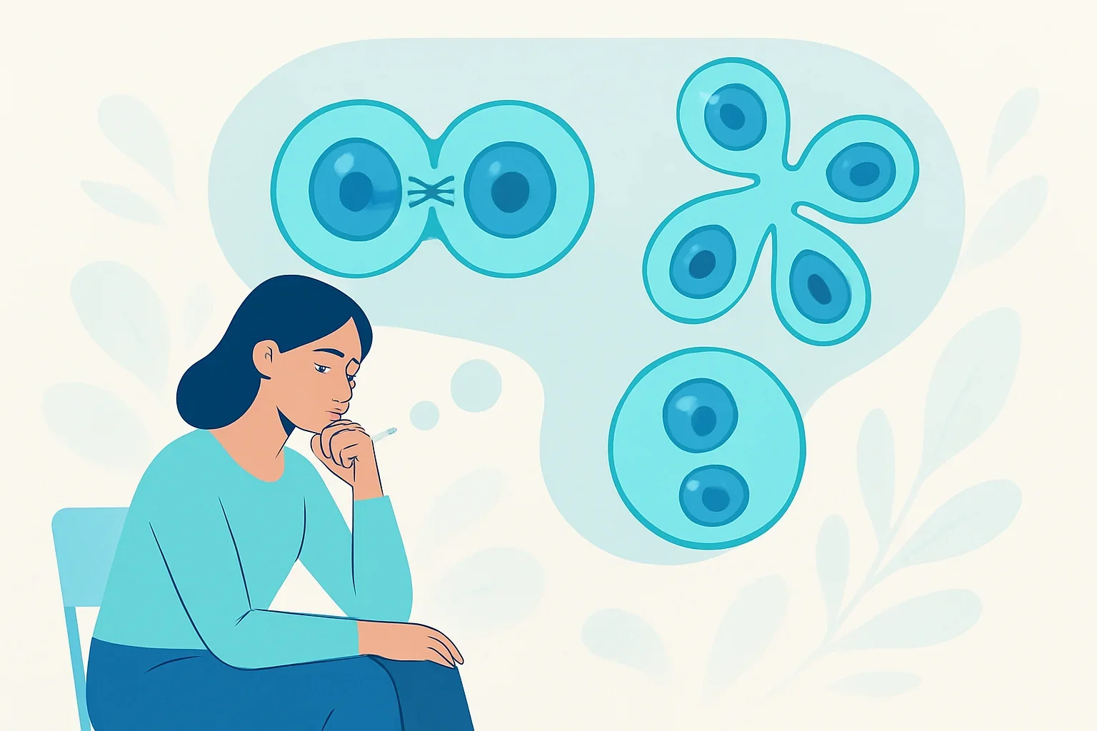 Иллюстрация: Тест по делению клетки: митоз и мейоз