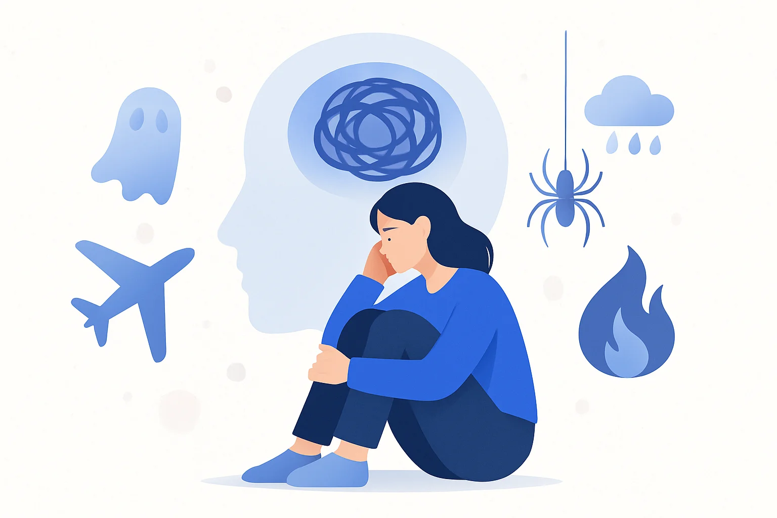 Иллюстрация: Чего вы боитесь больше всего? Психологический тест страхов