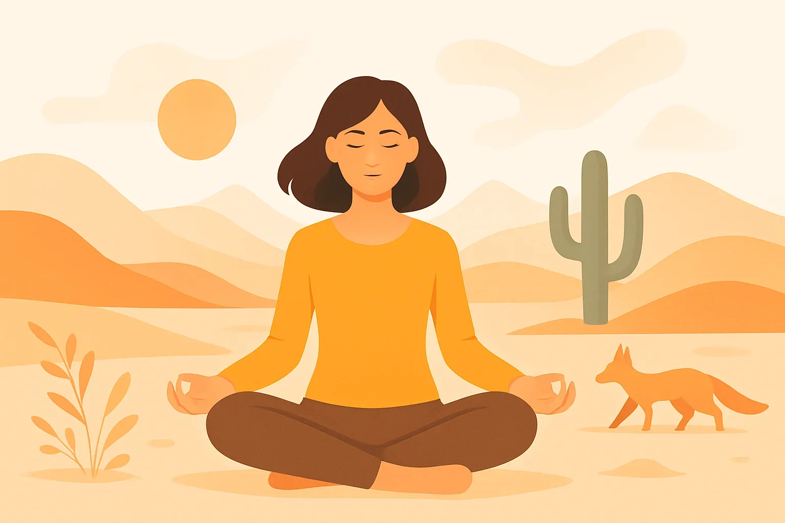 Иллюстрация: Тест пустыня: климат, рельеф и живой мир