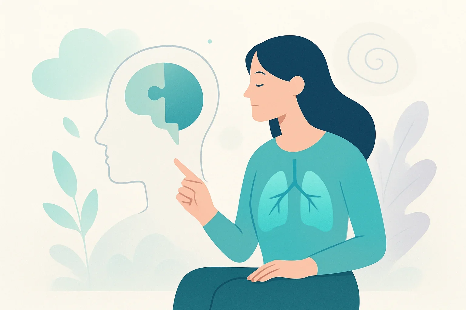 Иллюстрация: Тест на особенности дыхательной системы и психологический профиль