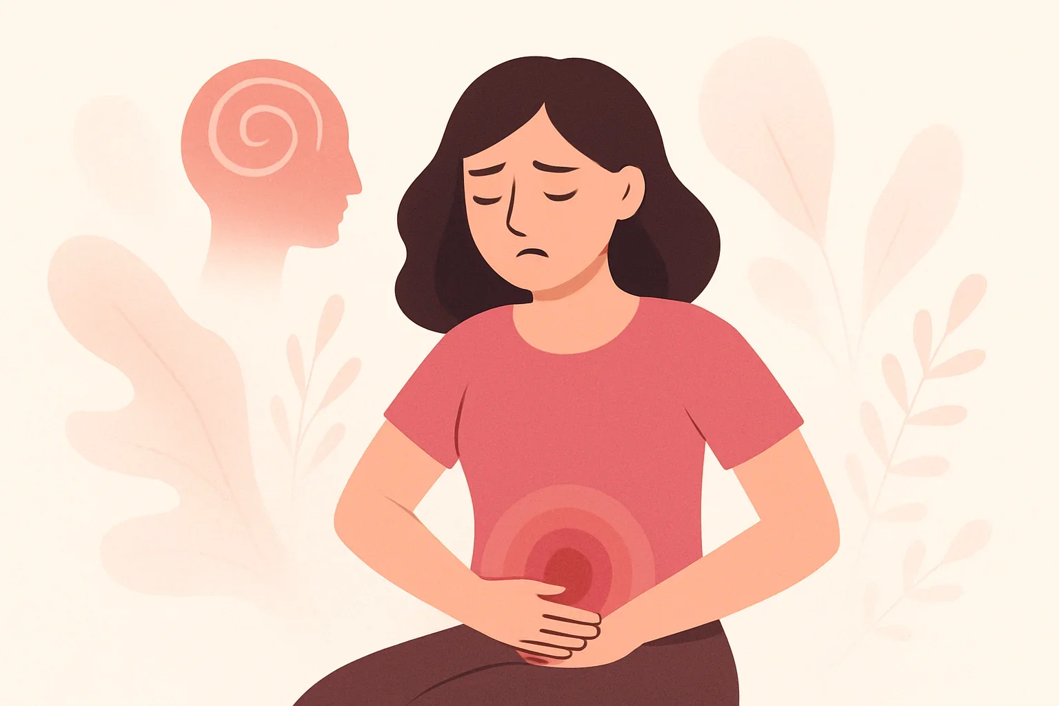 Иллюстрация: Тест на женские боли при месячных