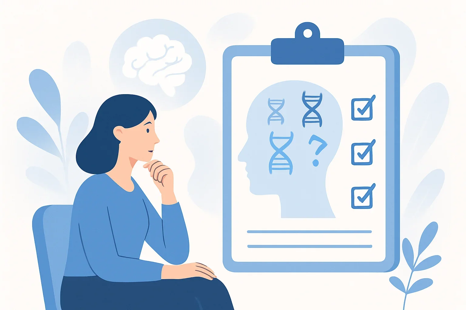 Иллюстрация: Фенотипическая, модификационная и мутационная изменчивости: психологический тест