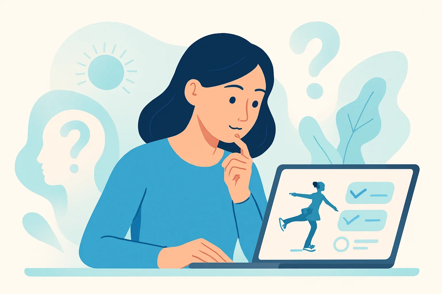 Иллюстрация: Тесты по фигурному катанию: проверка знаний элементов и правил