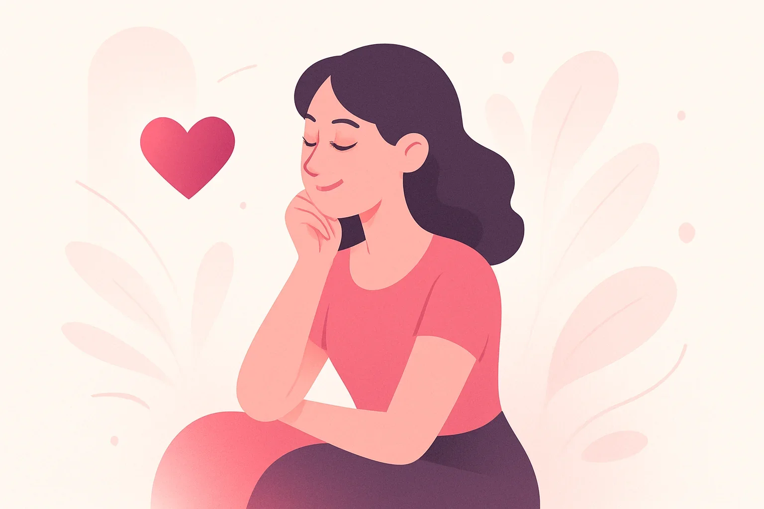 Иллюстрация: Кокетка ли ты? Определи свой уровень флирта