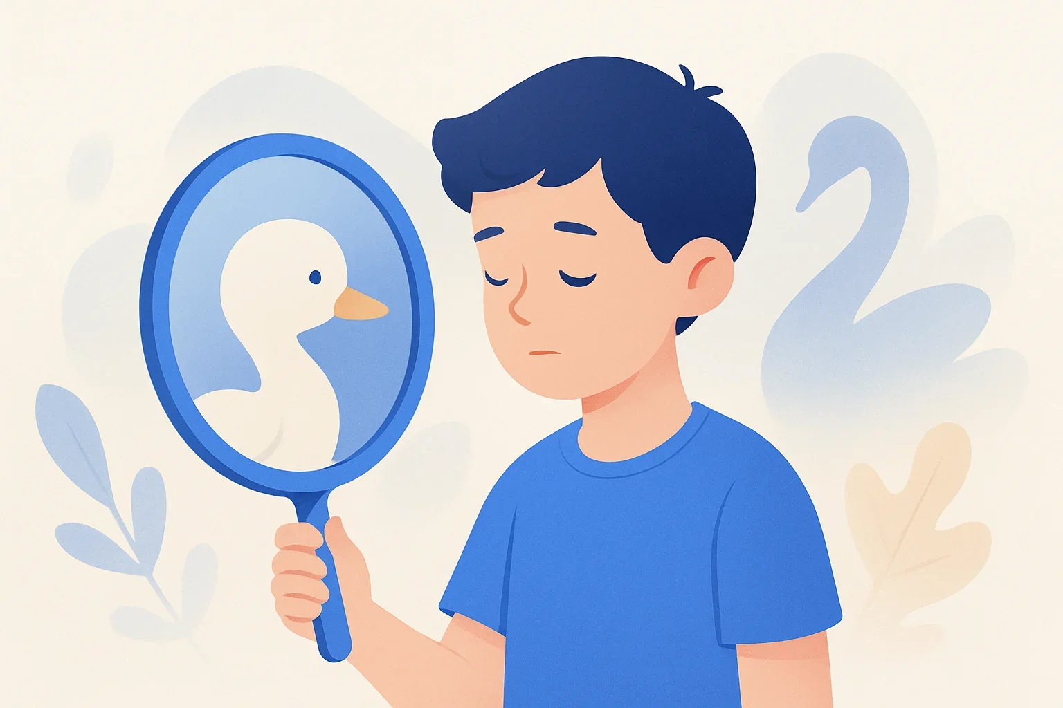 Иллюстрация: Тест «Гадкий утенок» для 3 класса