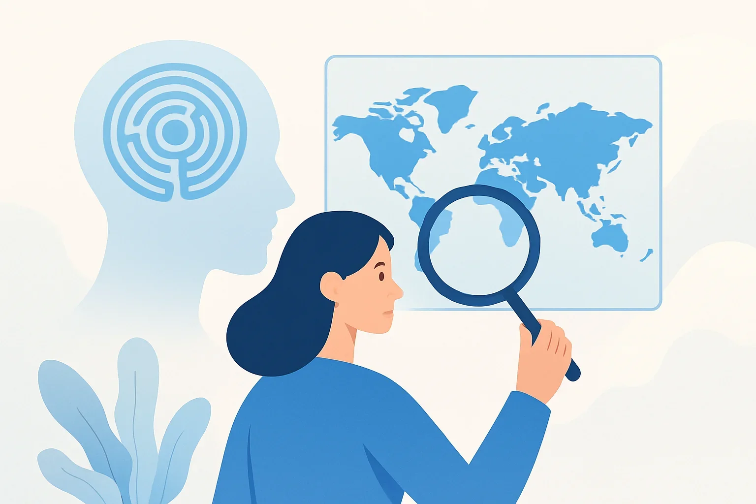 Иллюстрация: Тест на географическое положение: уровень пространственного мышления