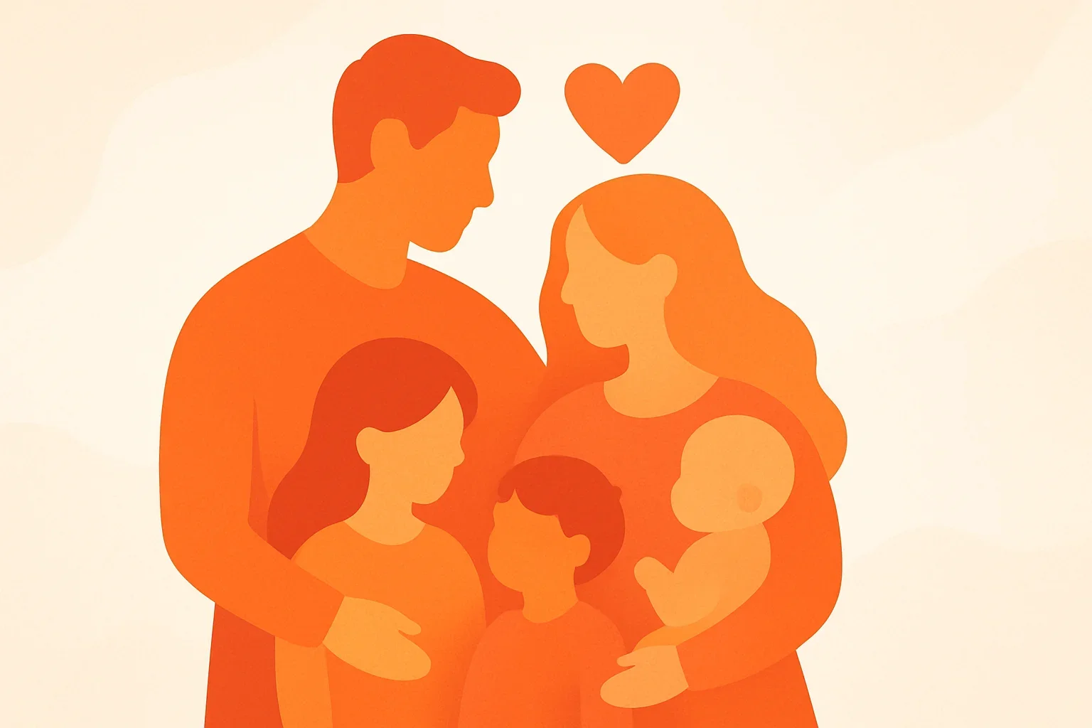 Иллюстрация: Готовы ли вы завести детей и стать многодетной семьей?