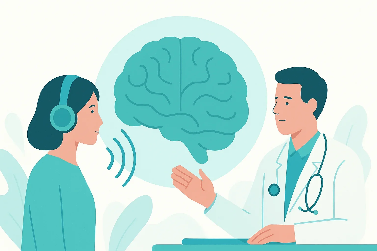 Иллюстрация: Тест на слух определит его качество, а визит к отоларингологу — диагноз