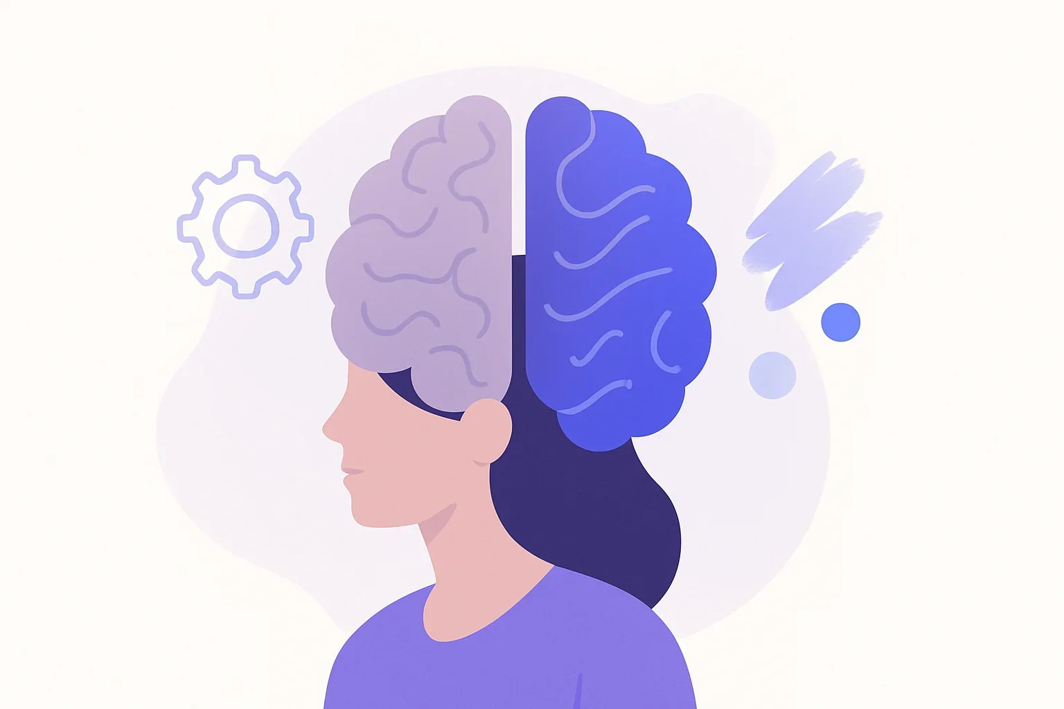 Иллюстрация: Тест на доминирование правого или левого полушария мозга