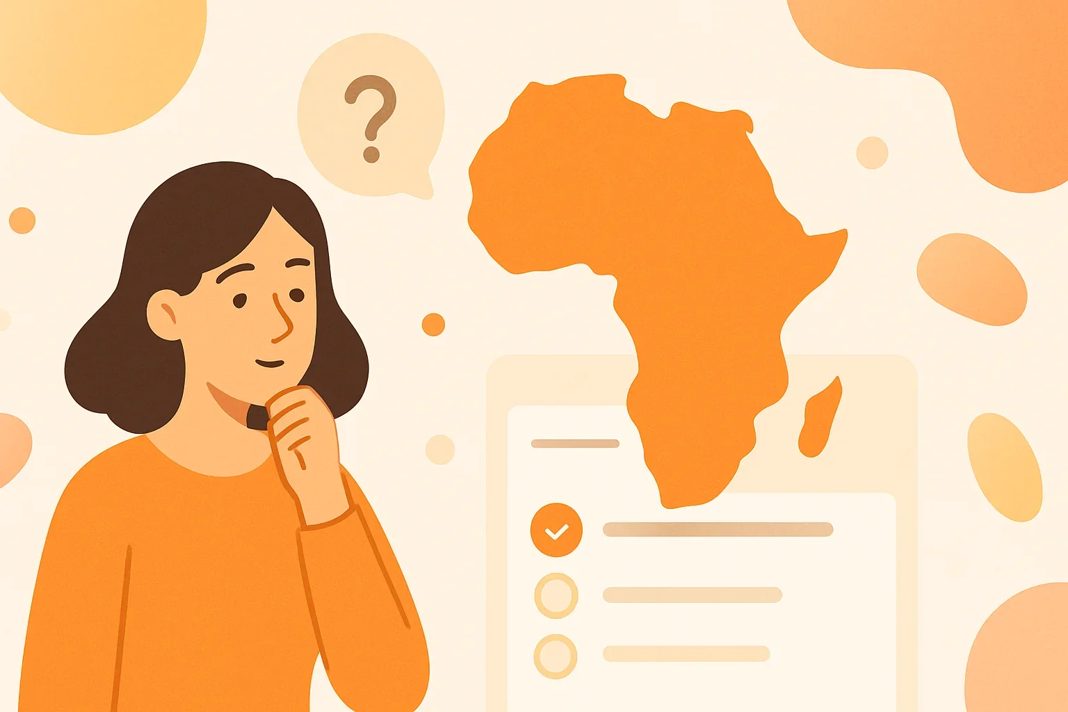 Иллюстрация: Непредсказуемый тест на знание потаенных мест Африки