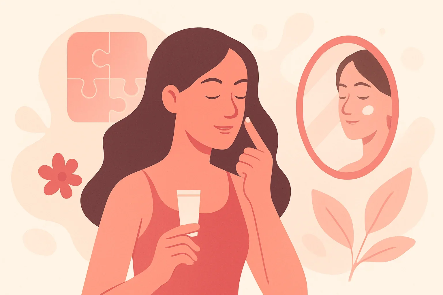 Иллюстрация: Твой идеальный уход за кожей: открой секреты красоты с нашим тестом