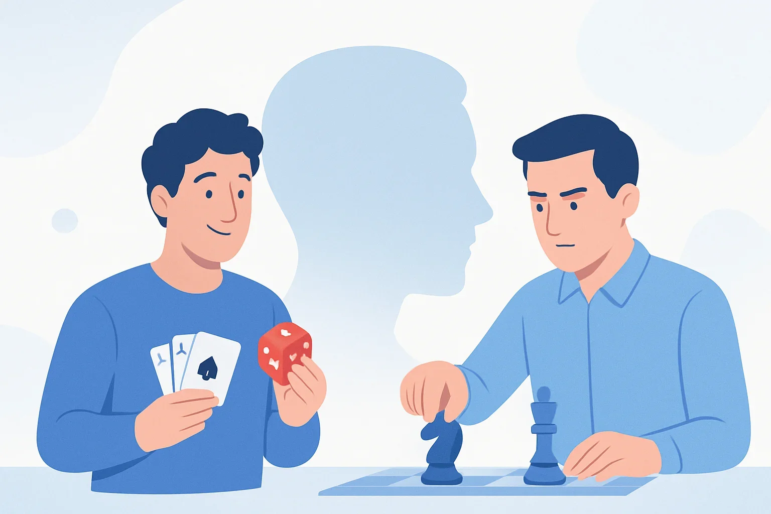 Иллюстрация: Какой ты игрок: азартный стратег или хладнокровный тактик?