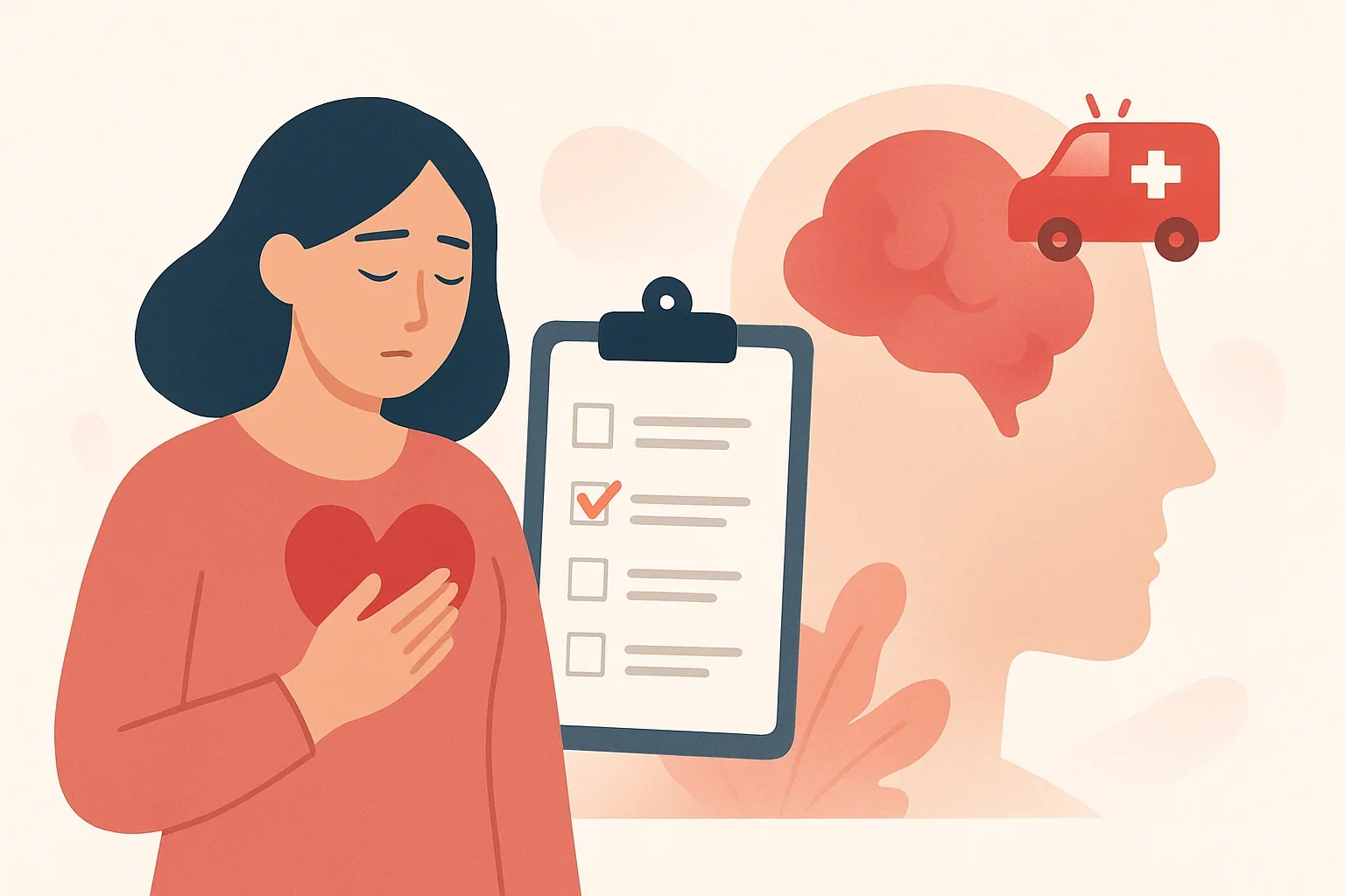 Иллюстрация: Пройдите тест на инфаркт: оцените свой риск сердечного приступа