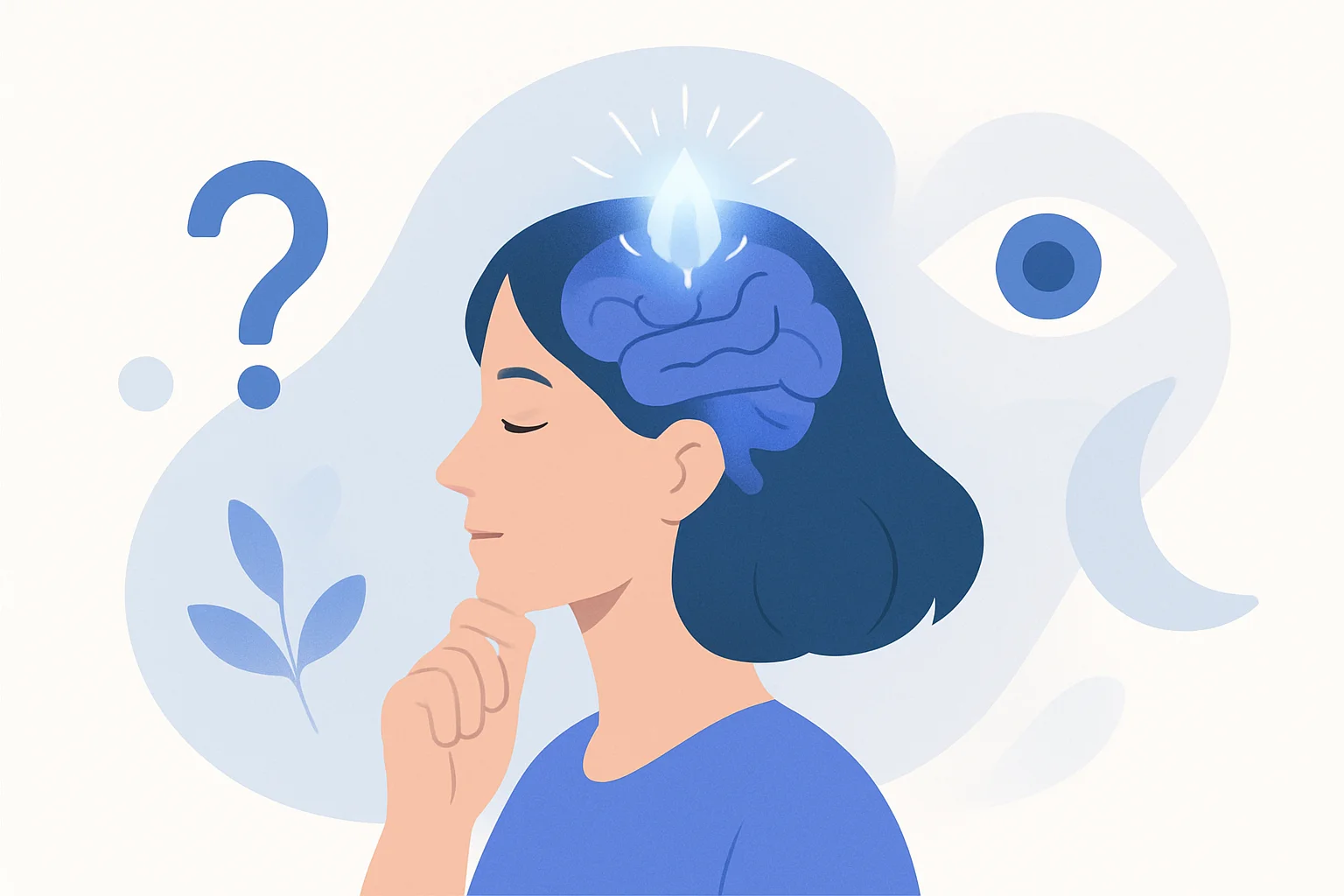 Иллюстрация: Насколько развита ваша интуиция? Психологический тест онлайн