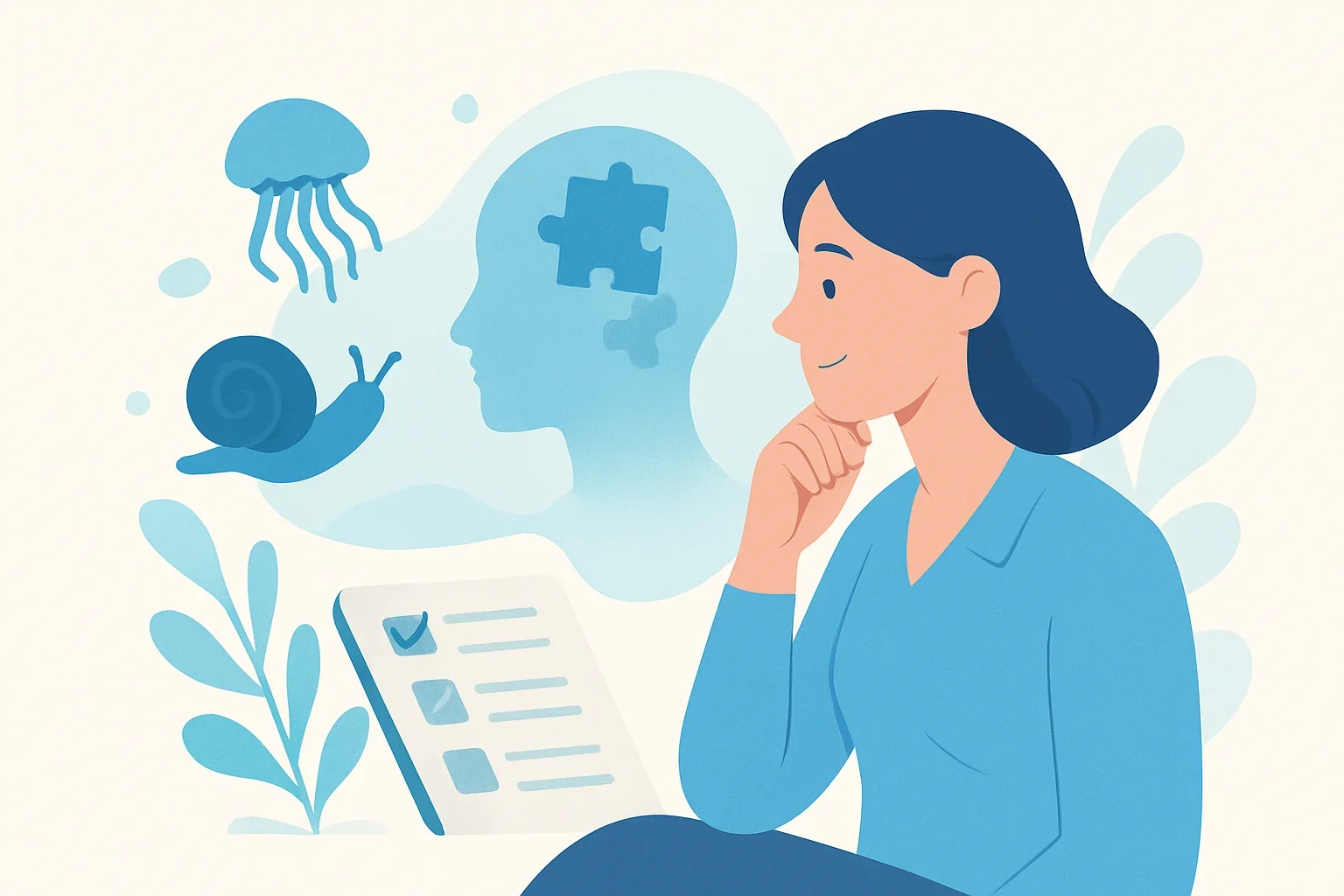 Иллюстрация: Тест «Беспозвоночные животные»: психологические параллели