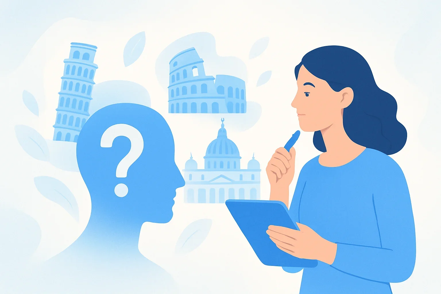 Иллюстрация: Знаете ли вы основные туристические достопримечательности Италии?