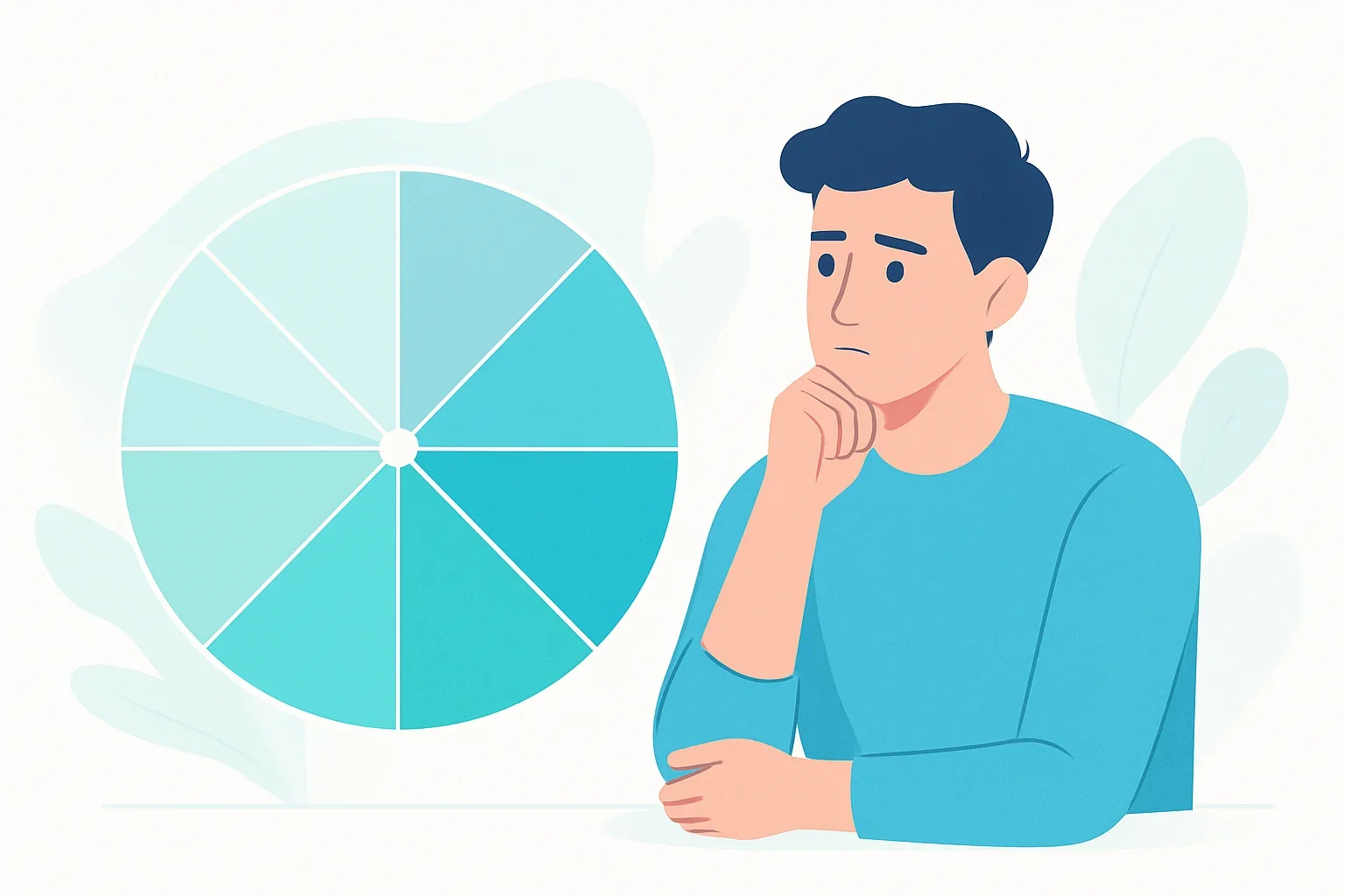 Иллюстрация: Колесо баланса жизни. В какой сфере вы промахнулись?