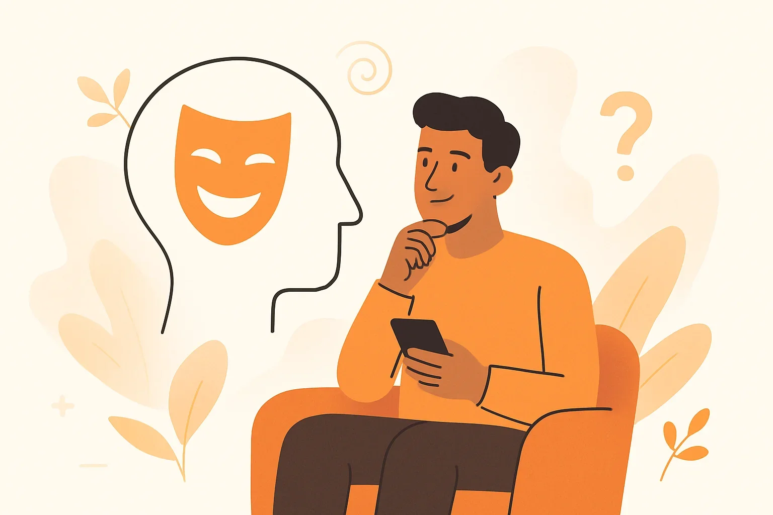 Иллюстрация: Тест по комедии: жанр, виды комического и основные приёмы