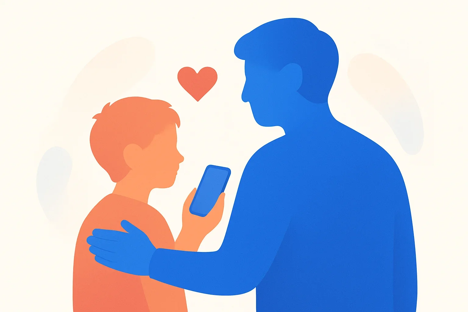 Иллюстрация: Нужен ли контроль телефона ребенка? Психологический тест для родителей