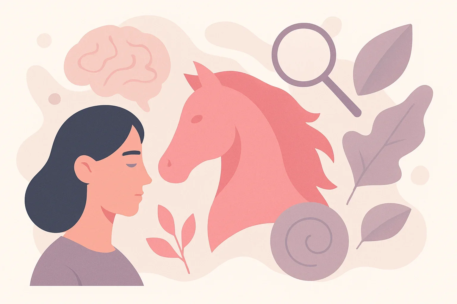 Иллюстрация: Тест «Конь с розовой гривой» по мотивам В.П. Астафьева