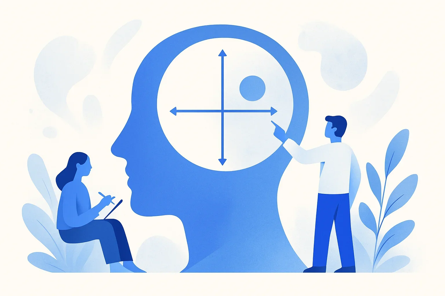 Иллюстрация: Тест «Координатная плоскость личности»