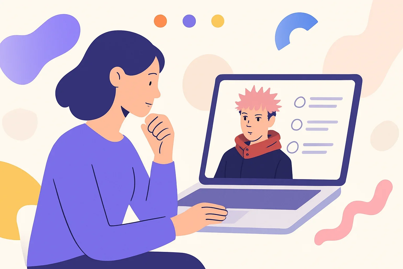 Иллюстрация: Кто ты из аниме «Магическая битва». Испытай себя в магии!