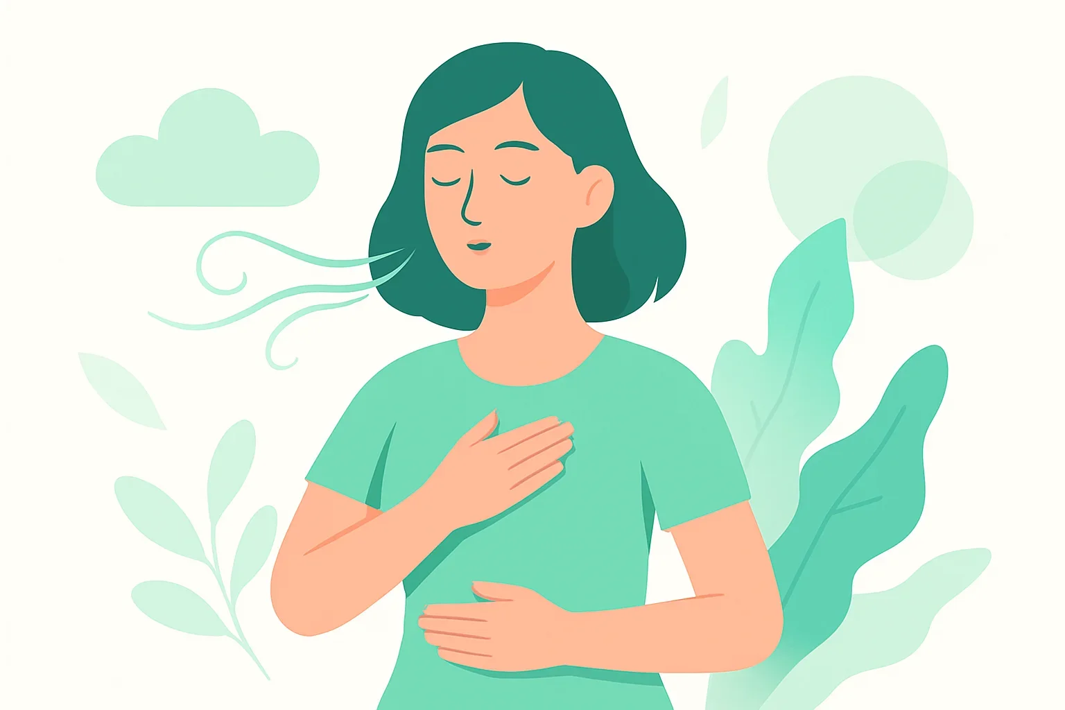 Иллюстрация: Легкое дыхание: тест на уровень психологического спокойствия