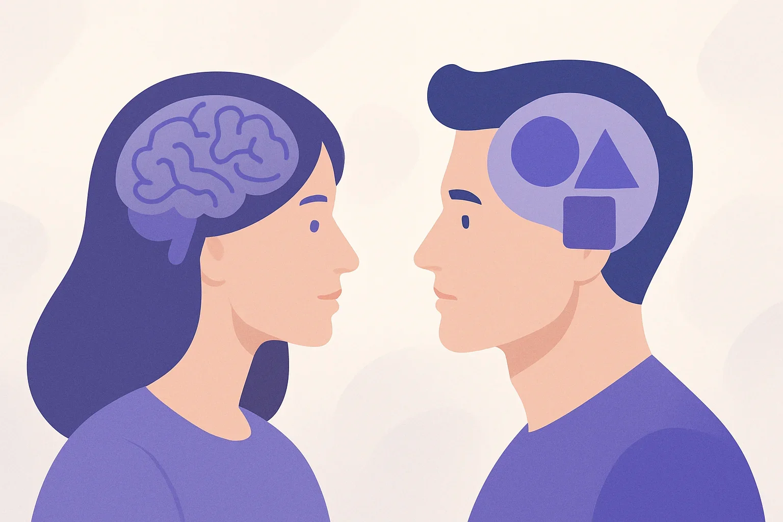 Иллюстрация: Какая логика в вас преобладает: женщины или мужчины?