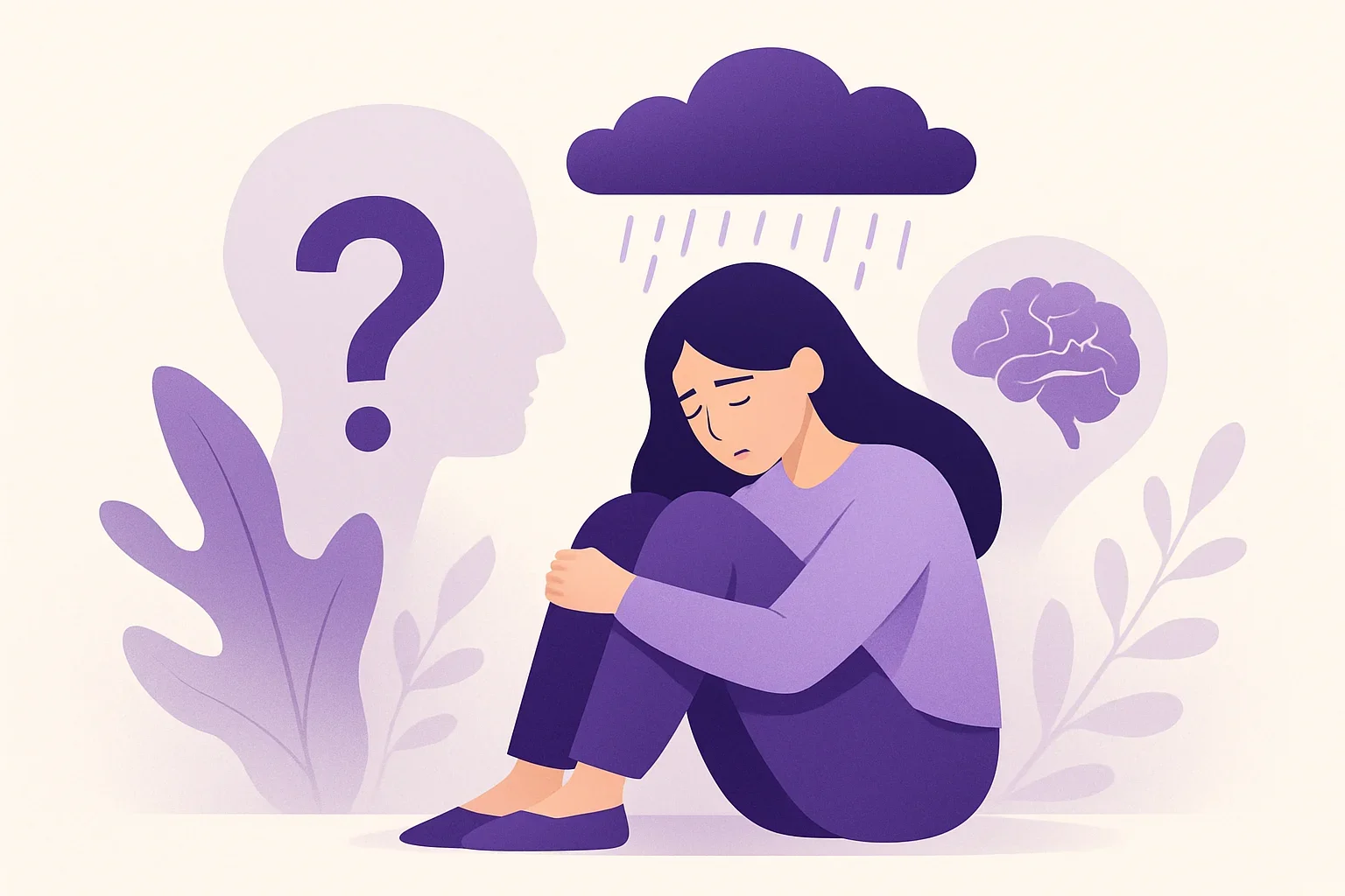 Иллюстрация: У вас меланхолия или депрессия? Психологический тест