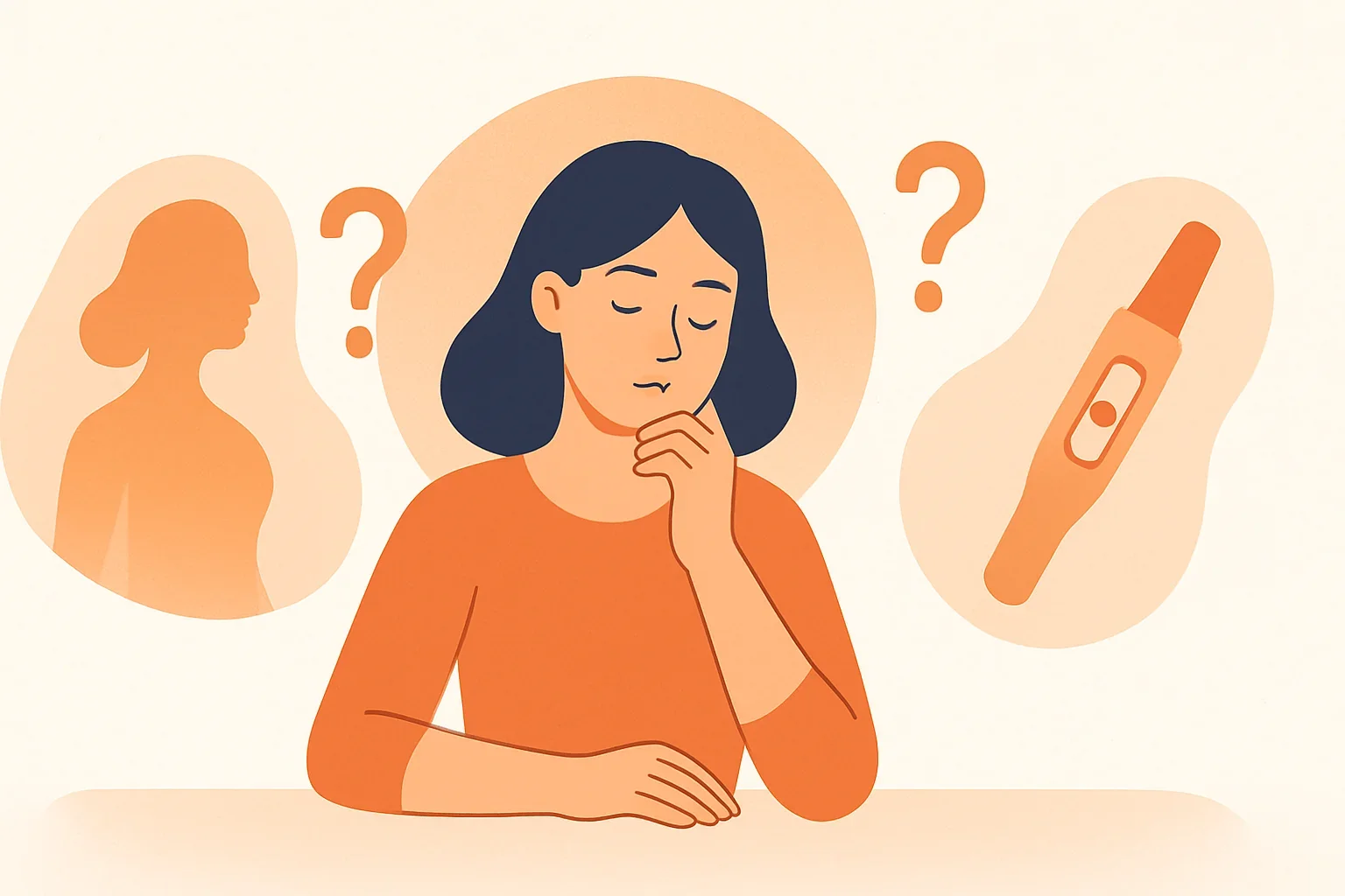 Иллюстрация: Какой тест делать — на менопаузу или на беременность?