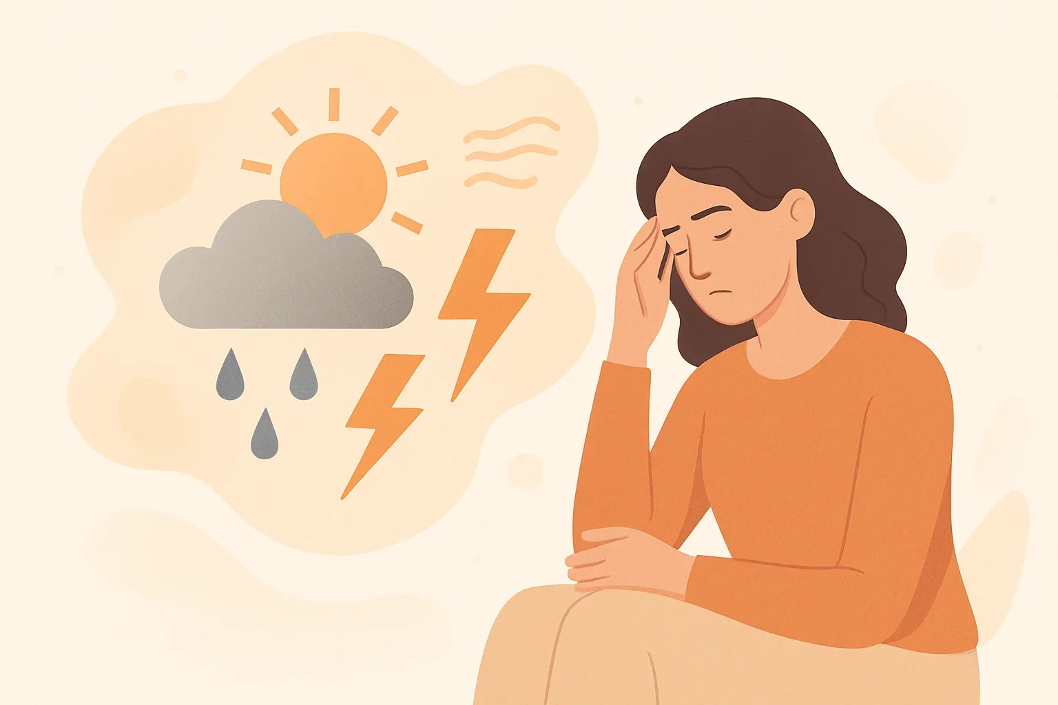 Иллюстрация: Страдаете ли вы от метеозависимости? Психологический тест