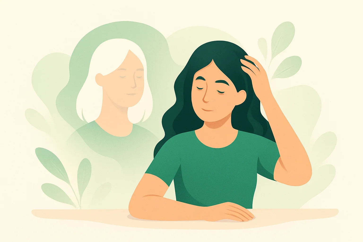 Иллюстрация: Как восстановить естественную красоту волос и закрасить седину?