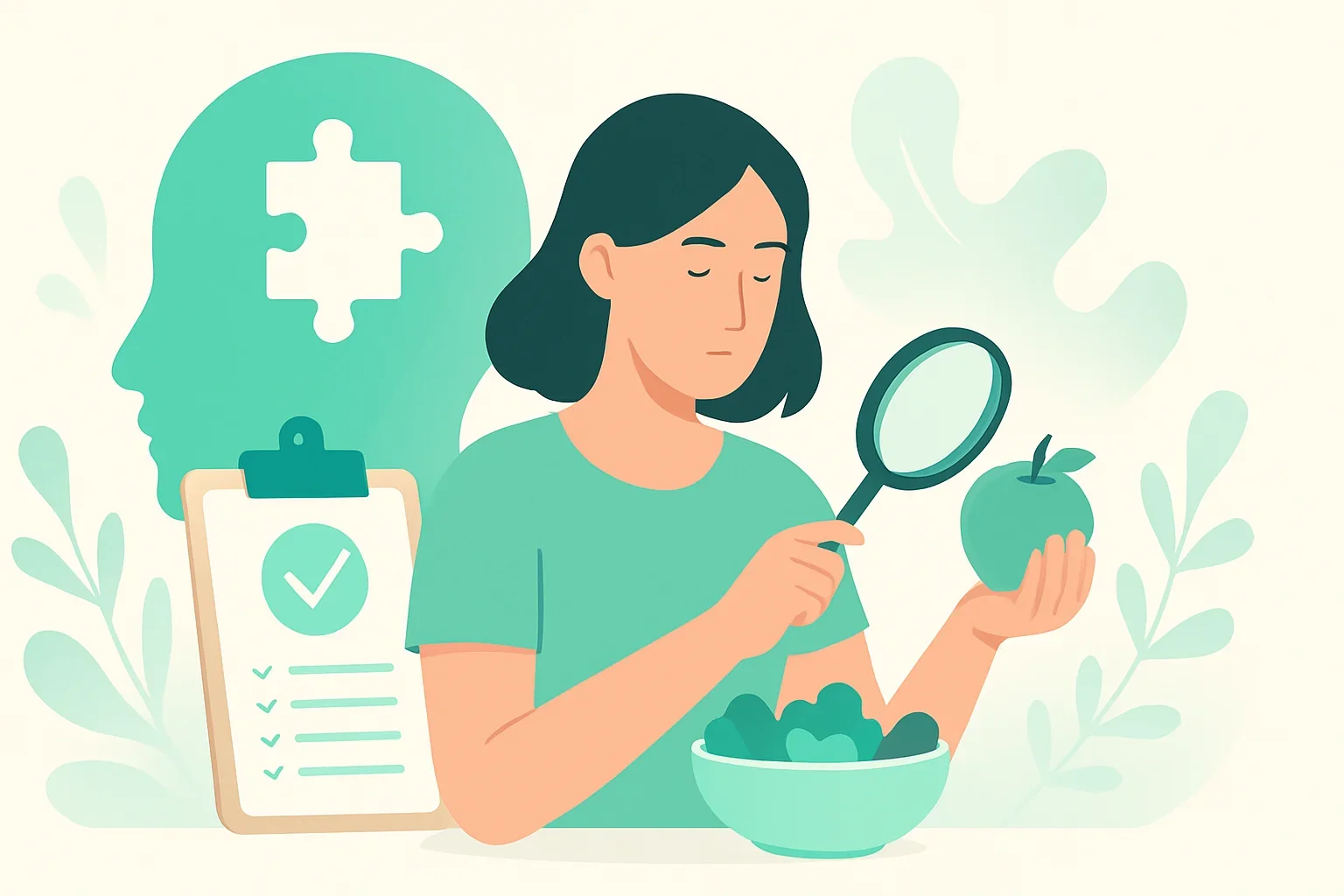 Иллюстрация: Тест на нервную орторексию: склонны ли вы к навязчивому контролю питания?