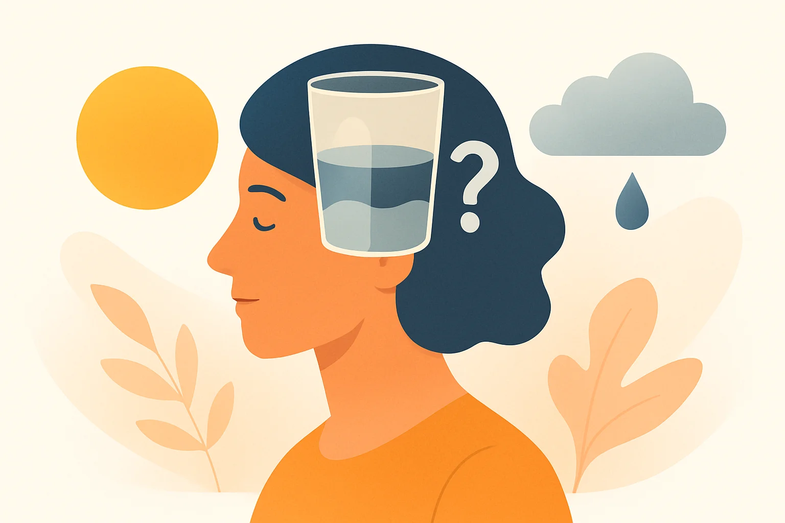 Иллюстрация: Оптимист или пессимист? Психологический тест онлайн