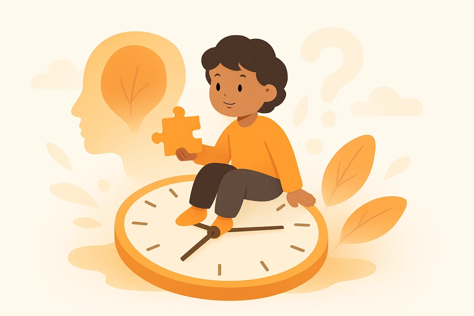 Иллюстрация: «Ориентировка во времени» — тест для детей 6-7 лет