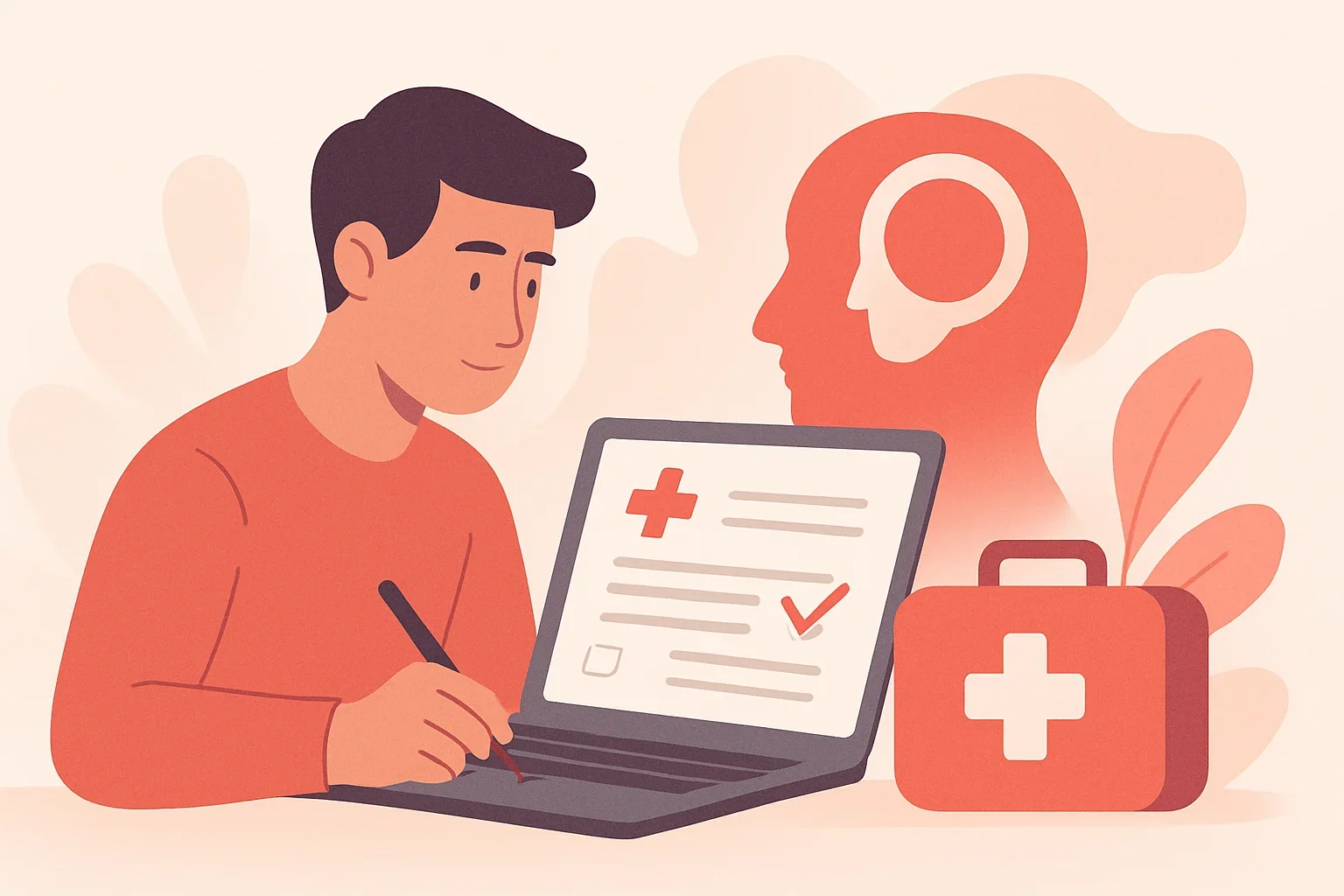 Иллюстрация: Тест по ранам и кровотечениям: первая помощь и остановка кровотечения