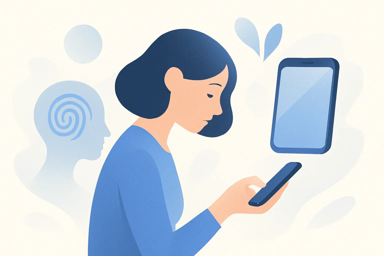 Иллюстрация: Тест на зависимость от телефона: насколько вы привязаны к экрану?