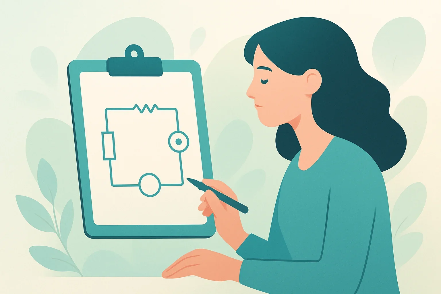 Иллюстрация: Тест «Последовательное соединение проводников»