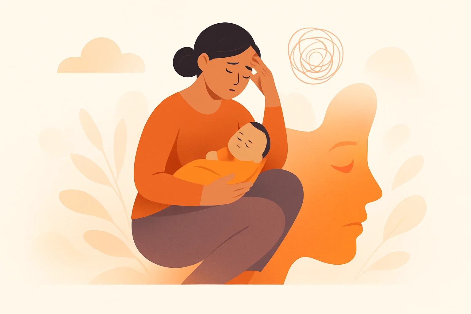 Иллюстрация: Есть ли у вас послеродовая депрессия?