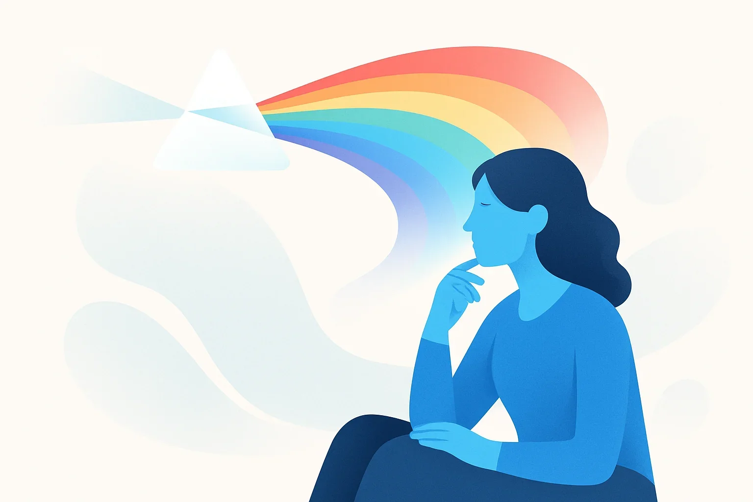 Иллюстрация: Тест «Преломление света»: спектр самовосприятия