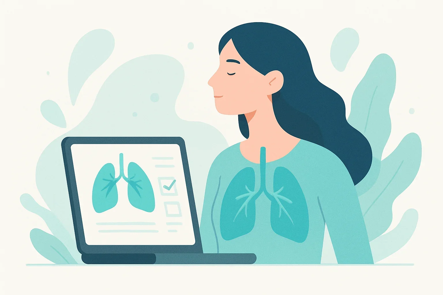 Иллюстрация: Тест по биологии: Дыхательная система человека