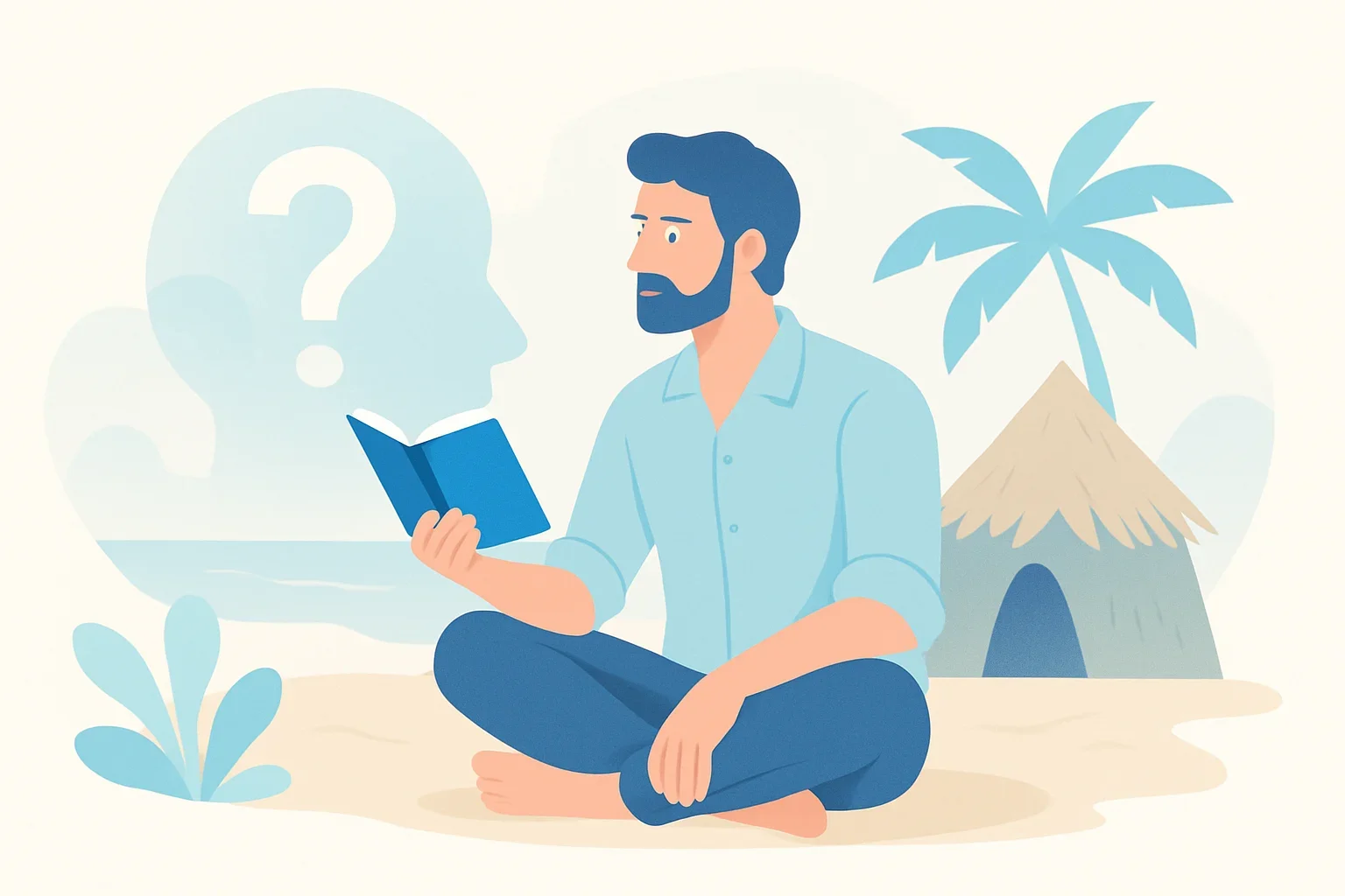 Иллюстрация: Психологический тест по «Робинзону Крузо»: уровень самостоятельности и адаптации